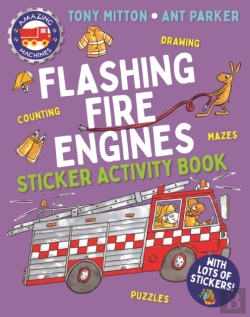 Bertrand.pt - Amazing Machines Flashing Fire Engines Sticker Activity Book