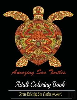 Bertrand.pt - Amazing Sea Turtles: Adult Coloring Book Designs