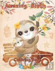 Amazing Sloth Coloring Book Boys