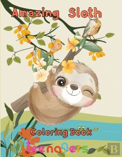 Bertrand.pt - Amazing Sloth Coloring Book Teenagers