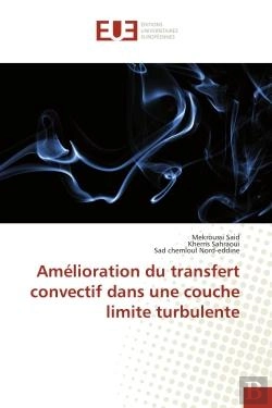 Bertrand.pt - Amelioration Du Transfert Convectif Dans Une Couche Limite Turbulente