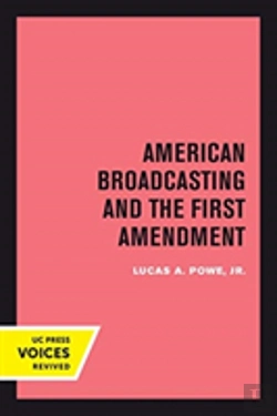 Bertrand.pt - American Broadcasting And The First Amendment