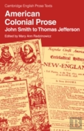 American Colonial Prose