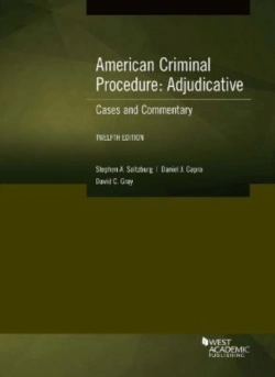 Bertrand.pt - American Criminal Procedure, Adjudicative