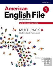 American English File: Level 1: Student Book/Workbook Multi-Pack A With Online Practice