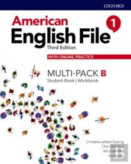 American English File: Level 1: Student Book/Workbook Multi-Pack B With Online Practice