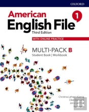 American English File: Level 1: Student Book/Workbook Multi-Pack B With Online Practice