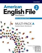 American English File: Level 2: Student Book/Workbook Multi-Pack A With Online Practice