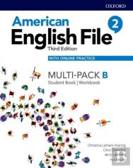 American English File: Level 2: Student Book/Workbook Multi-Pack B With Online Practice