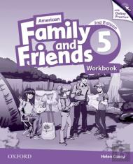 American Family And Friends: Level Five: Workbook With Online Practice