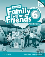 American Family And Friends: Level Six: Workbook With Online Practice