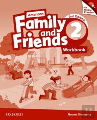 American Family And Friends: Level Two: Workbook With Online Practice