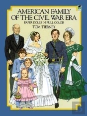 American Family Of The Civil War Era Paper Dolls