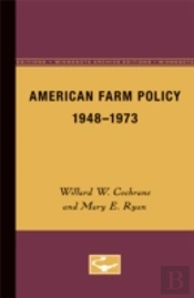 American Farm Policy, 1948-1973