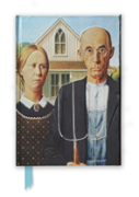American Gothic By Grant Wood (Foiled Journal)