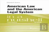 American Law And The American Legal System In A Nutshell
