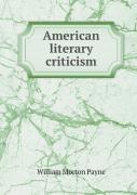 American Literary Criticism