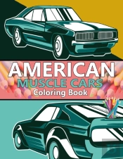 American Muscle Cars Coloring Book