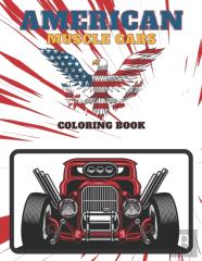 American Muscle Cars Coloring Book