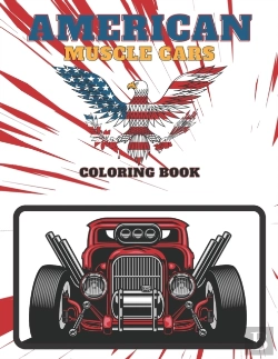 Bertrand.pt - American Muscle Cars Coloring Book