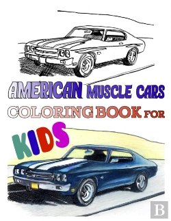 Bertrand.pt - American Muscle Cars Coloring Book For Kids