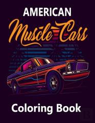 American Muscle Cars Coloring Book