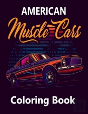 American Muscle Cars Coloring Book