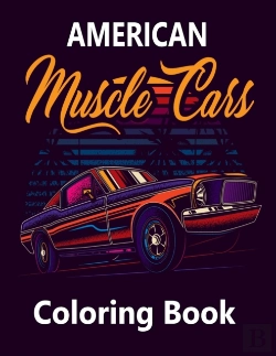 Bertrand.pt - American Muscle Cars Coloring Book