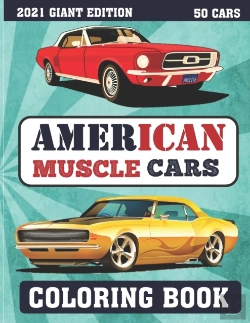 Bertrand.pt - American Muscle Cars Coloring Book