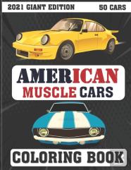American Muscle Cars Coloring Book