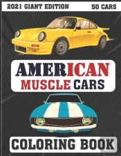 American Muscle Cars Coloring Book