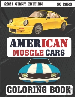 Bertrand.pt - American Muscle Cars Coloring Book