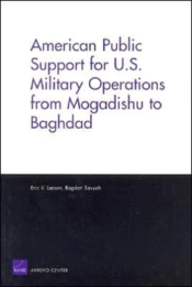 American Public Support For U.S. Military Operations From Mogadishu To Baghdad