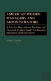 American Women Managers And Administrators
