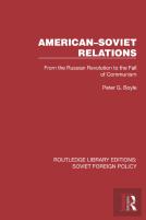 Americanâ€“Soviet Relations