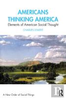 Americans Thinking America