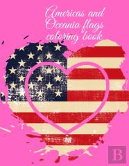 Americas And Oceania Flags Coloring Book