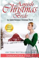 Amish Christmas Bride Large Print