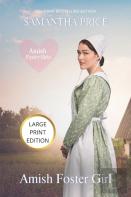 Amish Foster Girl (Large Print)