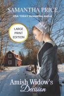 Amish Widow'S Decision Large Print