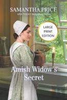 Amish Widow'S Secret Large Print