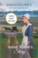 Amish Widow'S Story Large Print