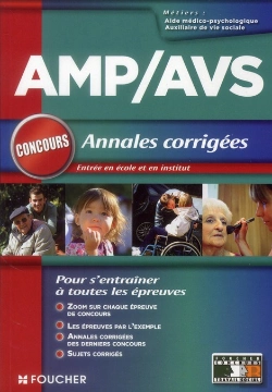Bertrand.pt - Amp - Avs Annales Corrigees Aide Medico-Psychologique Et Auxiliaire De Vie Sociale