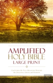 Amplified Holy Bible, Large Print, Hardcover