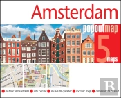 Amsterdam Popout Map - Pocket Size, Pop Up Map Of Amsterdam City Centre