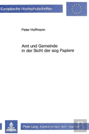 Amt Und Gemeinde In Der Sicht Der Sog Papiere