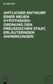 Amtlicher Entwurf Einer Neuen Hypotheken