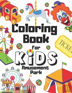 Bertrand.pt - Amusement Park Coloring Book For Kids