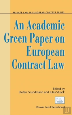 Bertrand.pt - An Academic Green Paper On European Contract Law