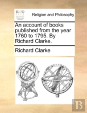 An Account Of Books Published From The Y